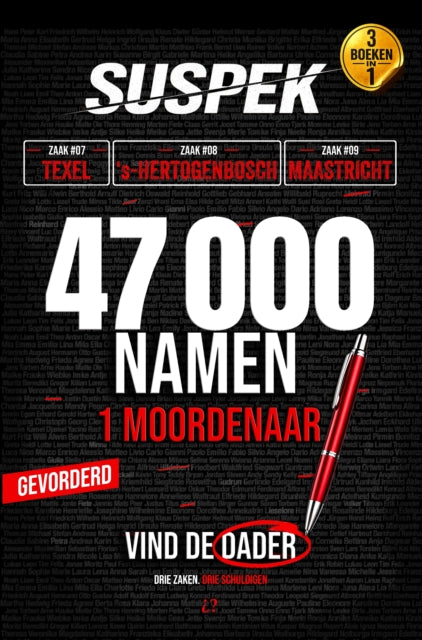 SUSPEK Casebook 3 - Niveau Hoofdinspecteur cover