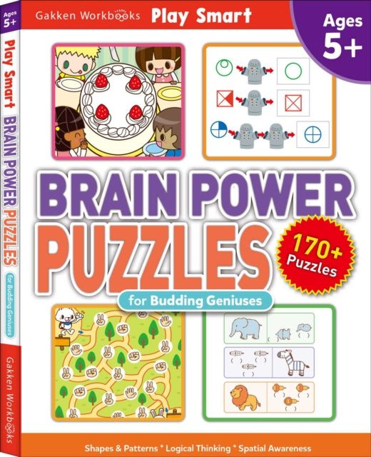 Brain Power Puzzles for Budding Geniuses cover