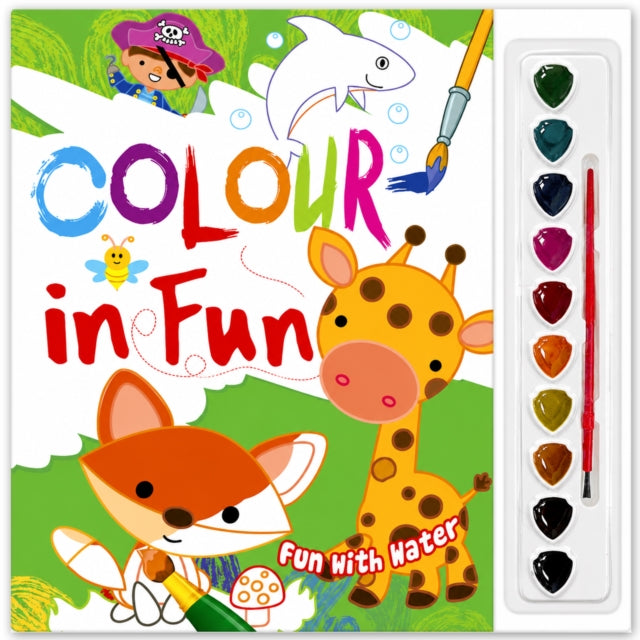 Little Painter Coloring Book cover