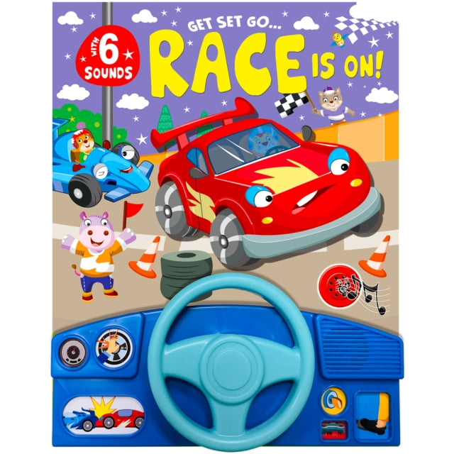 Race Car Sound Book cover