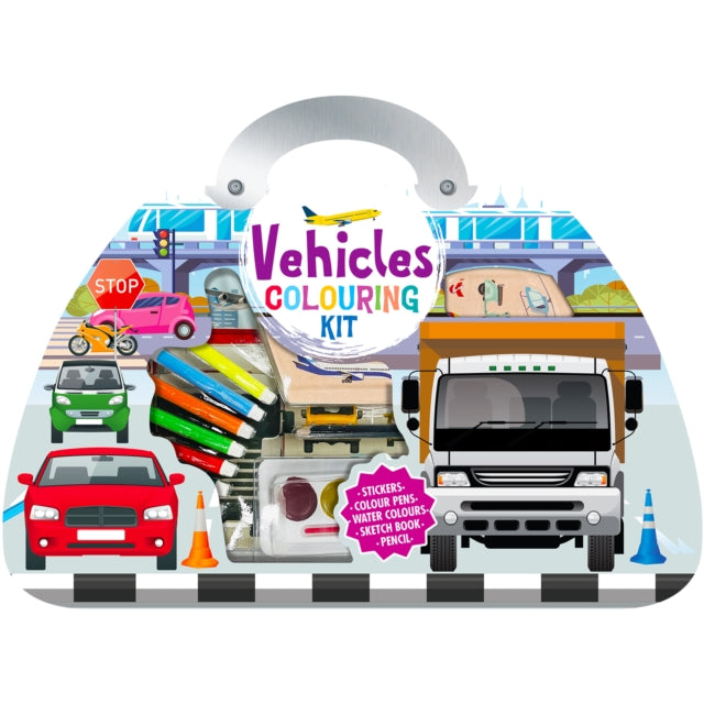 Vehicles Colouring Kit cover