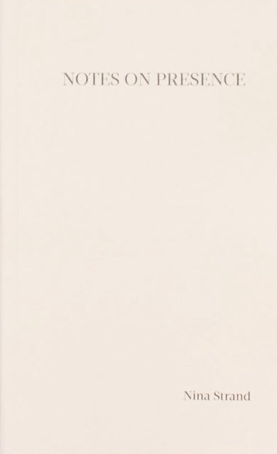 Notes on Presence cover