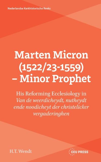 Marten Micron (1522/23-1559) – Minor Prophet cover