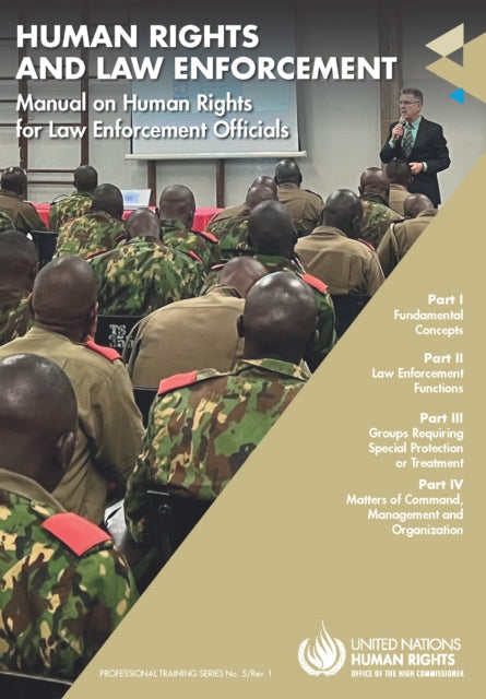 Manual on Human Rights for Law Enforcement Officials cover
