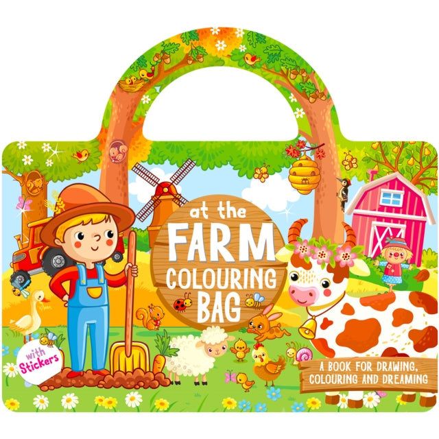 At The Farm Colouring Bag cover