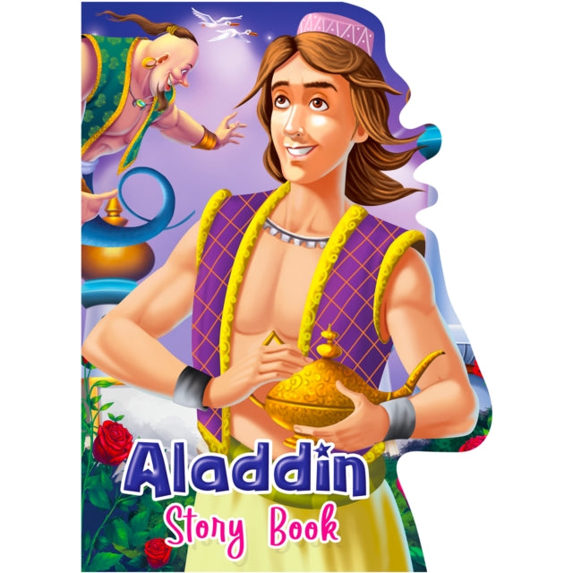 My Shaped Story Book: Alladin - Shaped Story Board Book For Kids cover