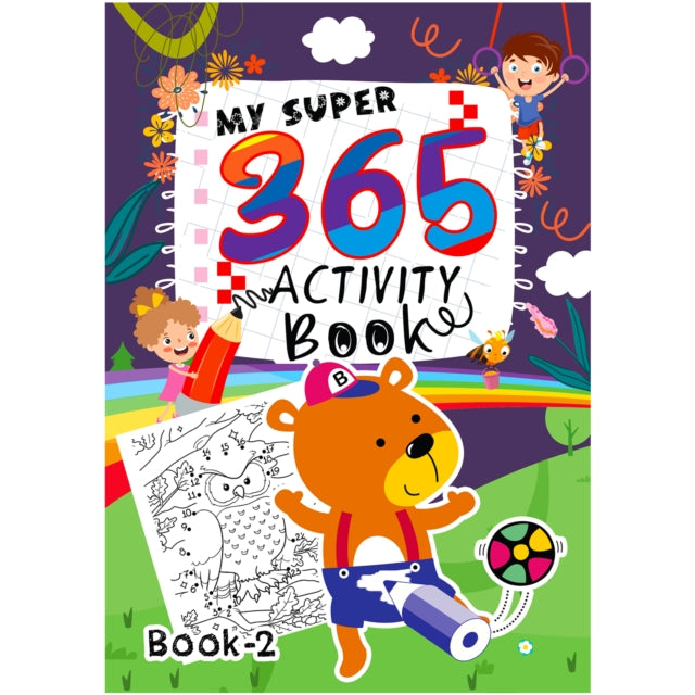 My Super 365 Colouring Books Hcb-004 cover
