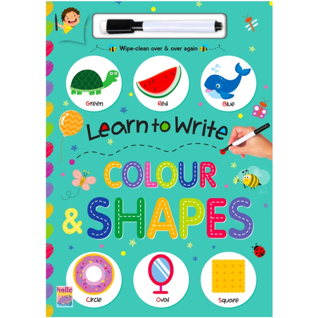 Learn To Write Colour & Shapes cover