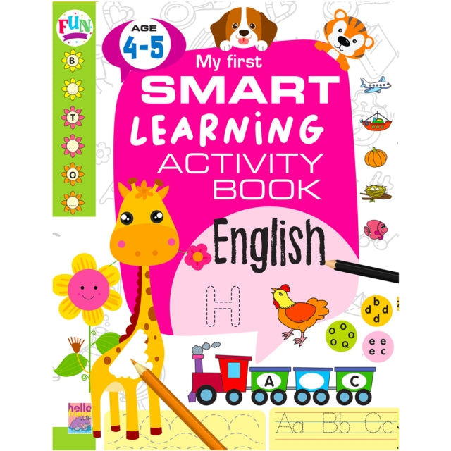 My First Smart Learning Activity Book English-2 cover