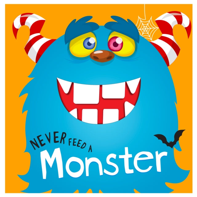 Never Feed A Monster: Interactive Board Book With Felt For Kids cover