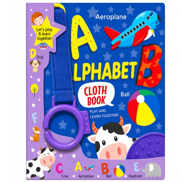 Fun With Alphabets - Cloth Book For Early Learning And Interactive Education cover