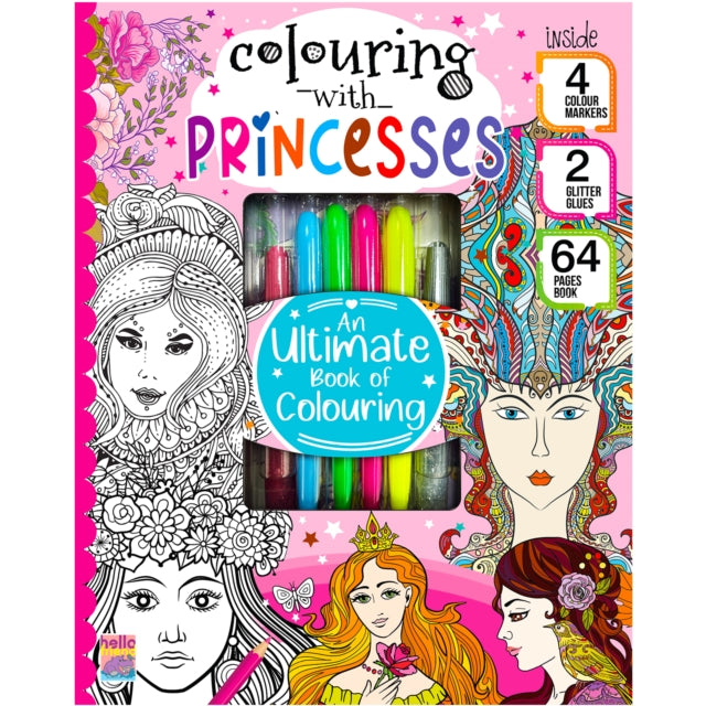Colouring With Princess cover