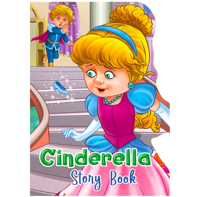 My Shaped Story Book: Cinderella - Shaped Story Board Book For Kids cover