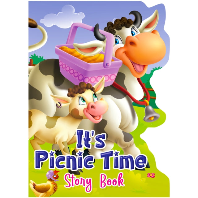 My Shaped Story Book: It'S Picnic Time - Shaped Story Board Book For Kids cover