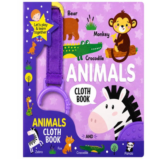 Fun With Animals - Cloth Book For Early Learning And Interactive Education cover