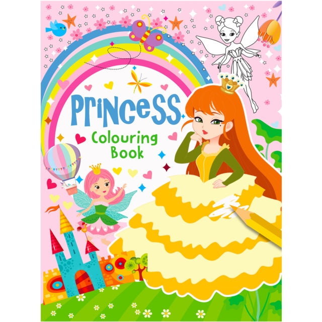 My Amazing Book Of Colouring: Princess - Draw, Colour Or Paint- Copy Colouring Book With Colour Reference For Kids (Book 2) cover