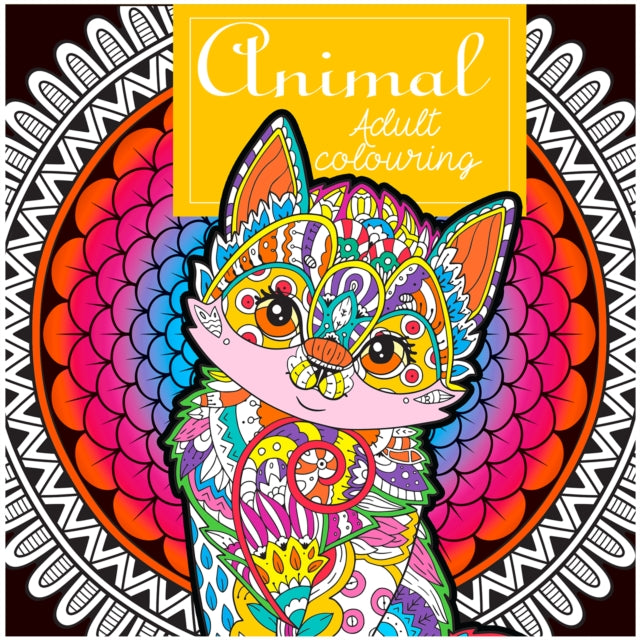 Hellofriend Books Animal Adult Colouring Books cover