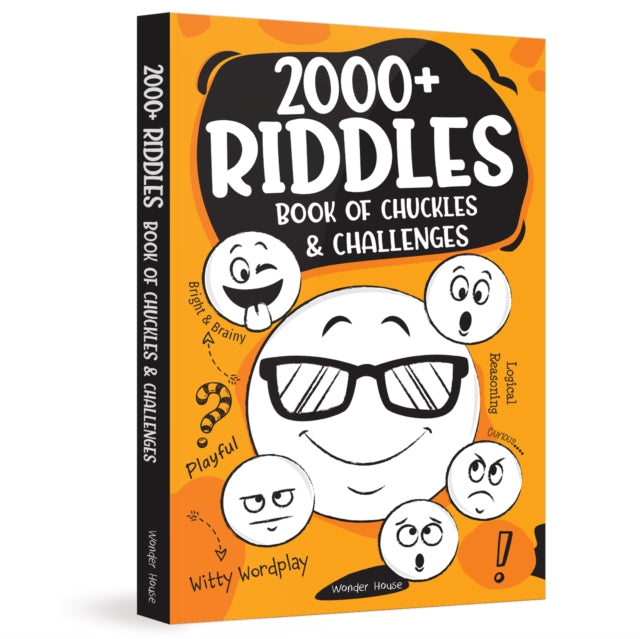 2000+ Riddles Book of Chuckles & Challenges cover