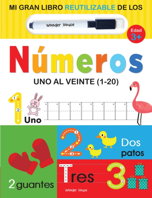 My Big Wipe Clean Book of Numbers One to Twenty ( 1-20 ) - Spanish cover