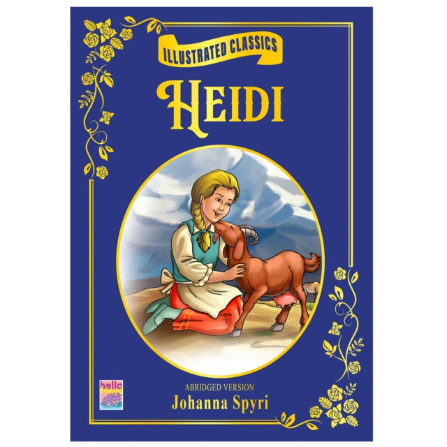 Illustrated Classics- Heidi cover