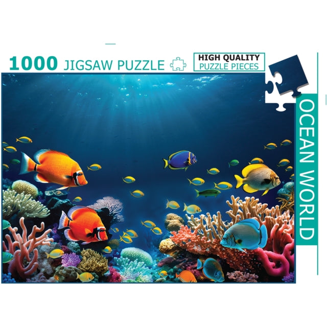 Ocean World Jigsaw Puzzle - 1000 Piece Puzzle cover