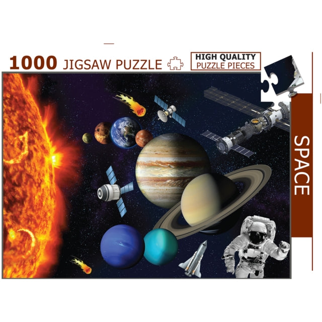 Space Adventure Jigsaw Puzzle - 1000 Piece Puzzle cover