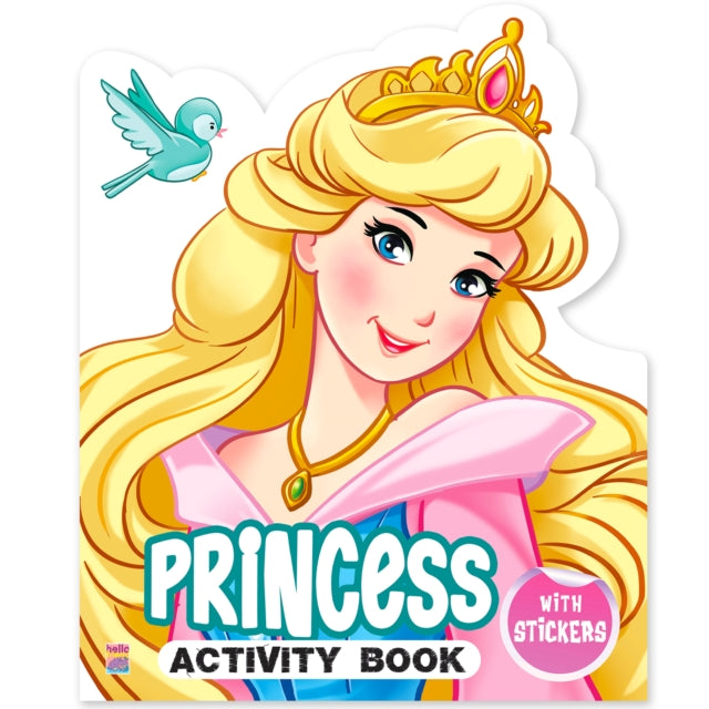 My First Princess Sticker Activity Book For Kids, Childern And Toddlers – Fun Activity With Coloring – Ages 3+ Years cover