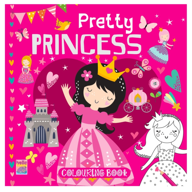 Pretty Princess Colouring Book cover