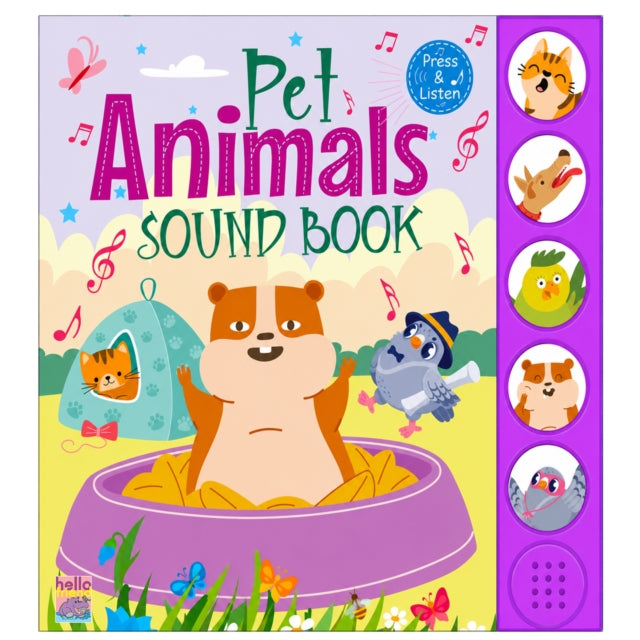 Pet Animals Sound Book cover