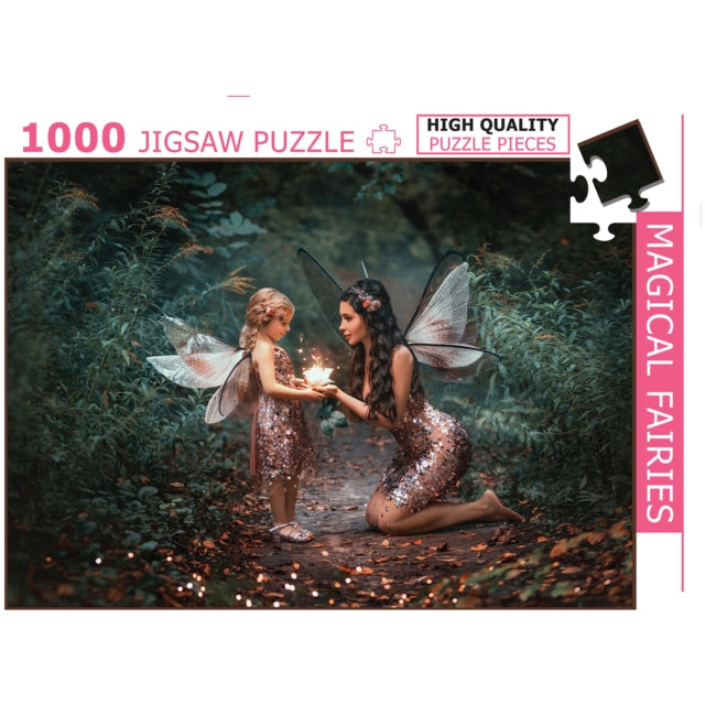 Magical Faries Jigsaw Puzzles 1000 - Piece For Kids And Childrens - Educational, Gifts, Fun And Creative Game - Ages 9+ cover