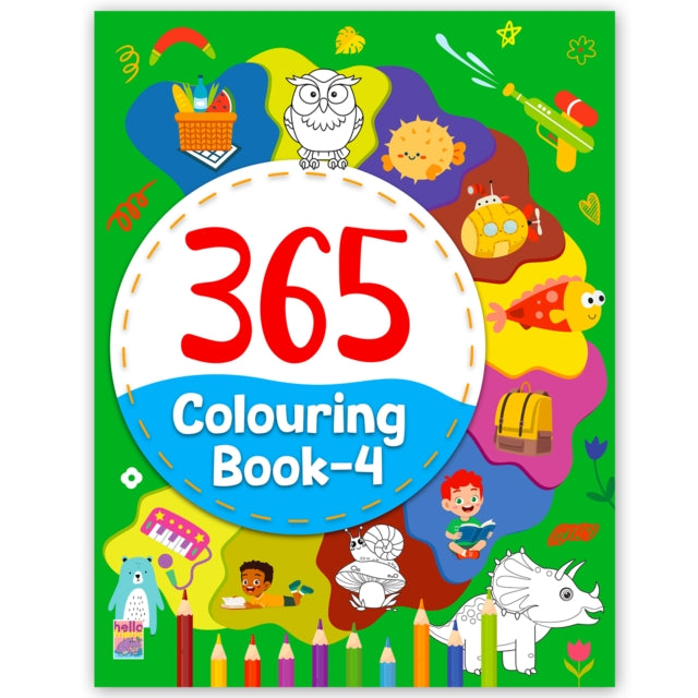 365 Colouring Book-4 cover