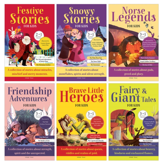 A Collection of Stories about Friendship and Adventures (Pack of 6 books) Batch 2 cover