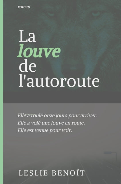 LA LOUVE DE L'AUTOROUTE cover