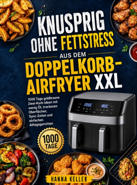 Knusprig ohne Fettstress aus dem Doppelkorb-Airfryer XXL cover