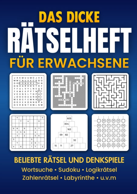 Das dicke Ratselheft fur Erwachsene: cover