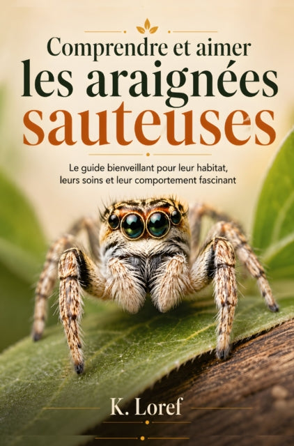 Comprendre et aimer les araignees sauteuses cover