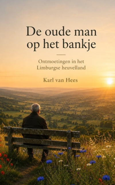De oude man op het bankje cover