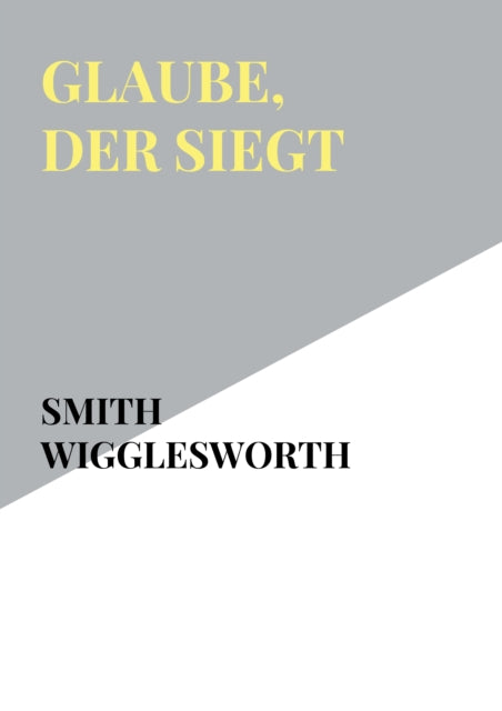 Glaube, der siegt cover