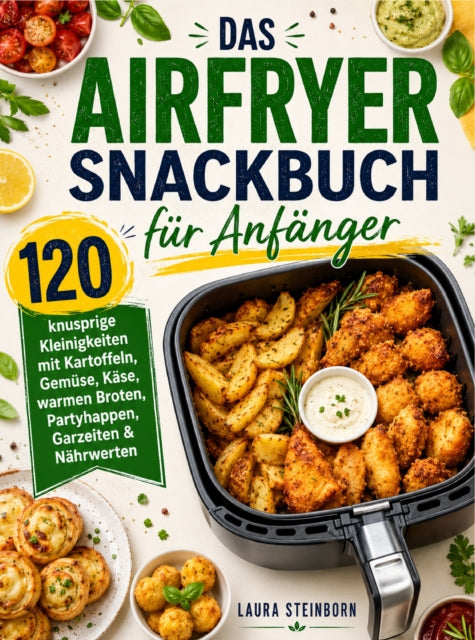 Das Airfryer Snackbuch fur Anfanger cover