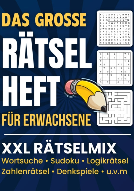 Das große Ratselheft fur Erwachsene cover