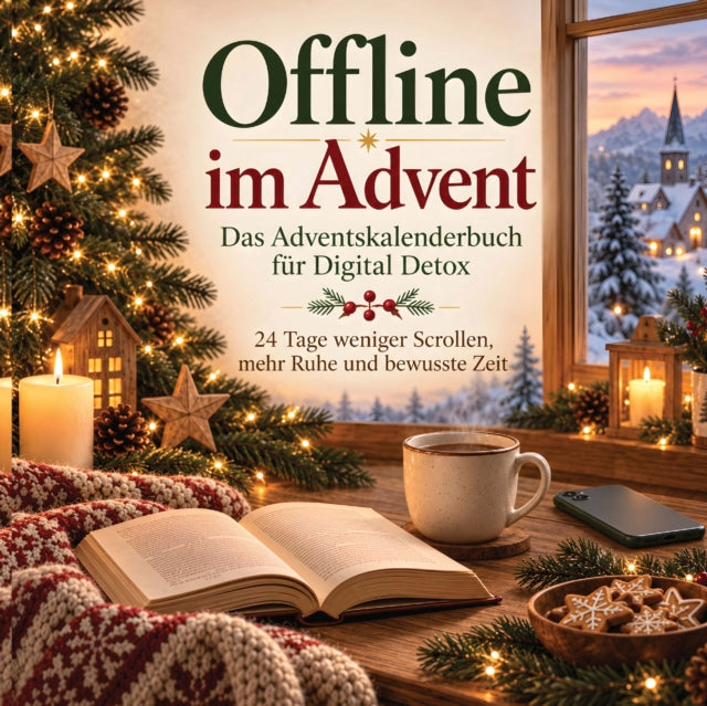 Offline im Advent – Das Adventskalenderbuch fur Digital Detox cover