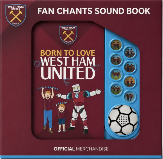 BORN TO LOVE WEST HAM UNITED cover
