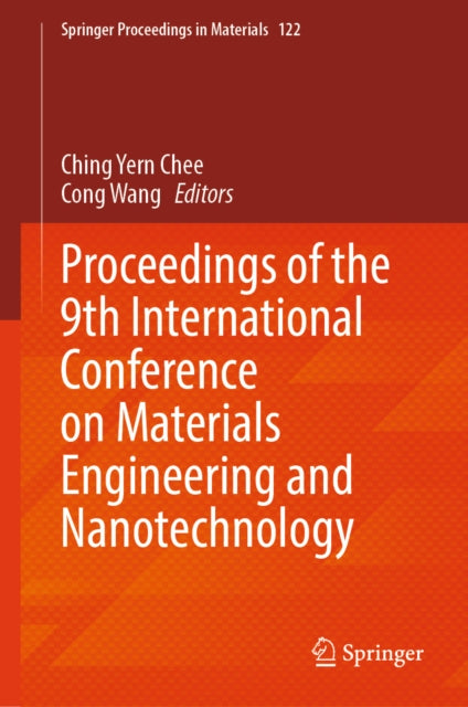 Proceedings of the 9th International Conference on Materials Engineering and Nanotechnology cover