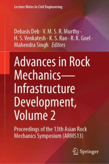 Advances in Rock Mechanics—Infrastructure Development, Volume 2 cover