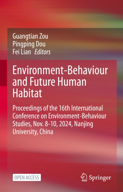 Environment-Behaviour and Future Human Habitat cover