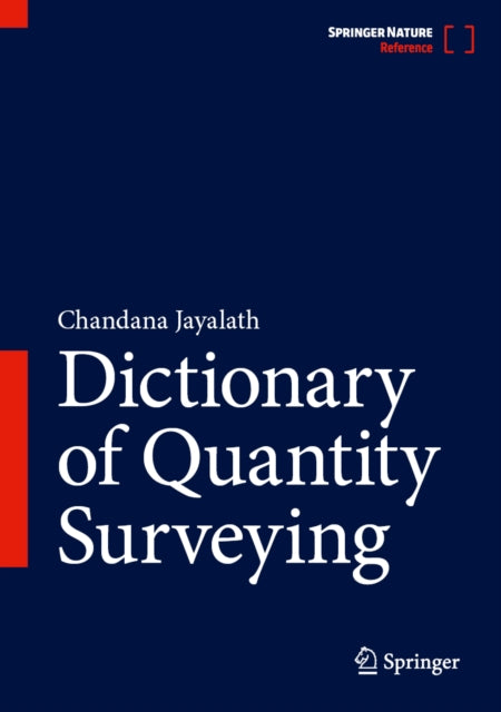 Dictionary of Quantity Surveying cover