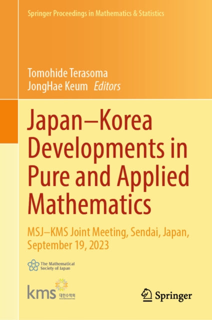 Japan–Korea Developments in Pure and Applied Mathematics cover