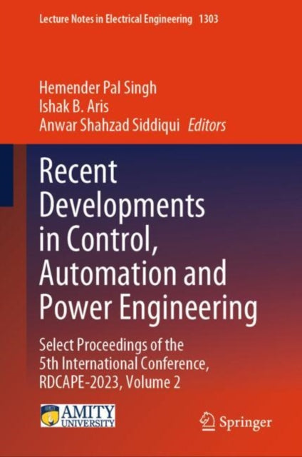 Recent Developments in Control, Automation and Power Engineering cover
