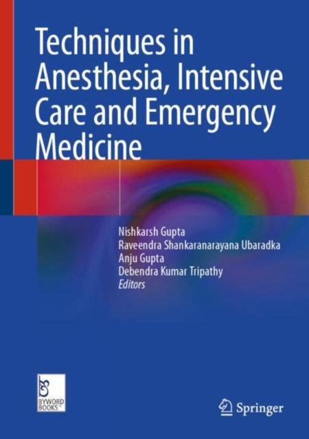 Techniques in Anesthesia, Intensive Care and Emergency Medicine cover
