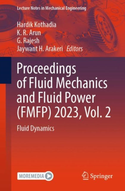 Proceedings of Fluid Mechanics and Fluid Power (Fmfp) 2023 cover